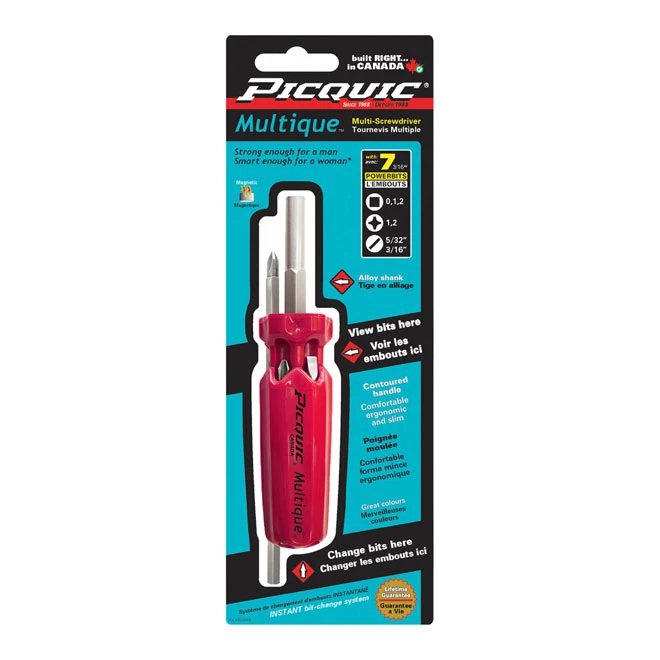 Screwdriver - "Multique" Slim Handle Screwdriver 1 Screwdriver - "Multique" Slim Handle Screwdriver