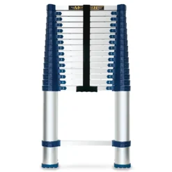 Metaltech Telescopic Ladder - Aluminium - 15.7-ft Height - CSA-certified