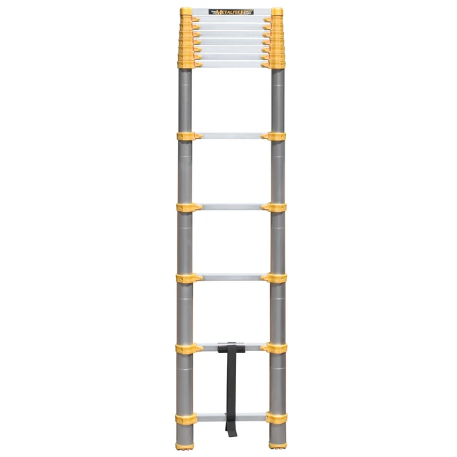 Metaltech 12.5-ft Telescopic Ladder - CSA-certified - Aircraft-Grade Aluminum 5 Metaltech 12.5-ft Telescopic Ladder - CSA-certified - Aircraft-Grade Aluminum - Image 5