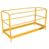 Metaltech Guardrail For 6-ft Baker Scaffold - Steel - Yellow - 72-in W