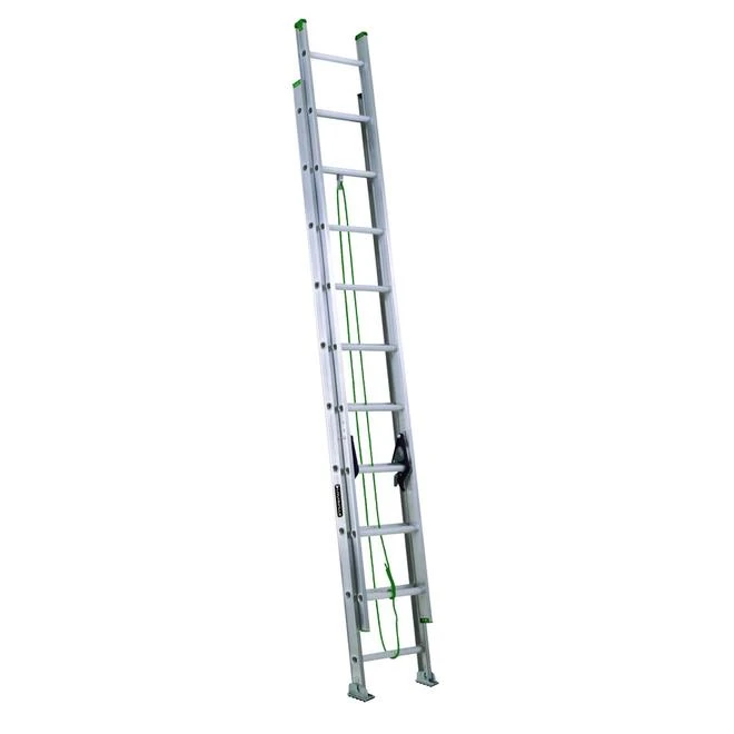 Louisville Louisville Ladder 20 Ft Aluminum Extension Ladder, Load Capacity 225 Lbs. Type II Duty Rating 1 Louisville Louisville Ladder 20 Ft Aluminum Extension Ladder, Load Capacity 225 Lbs. Type II Duty Rating