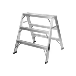 Louisville Aluminum Sawhorse Ladder 3-ft 300-lb