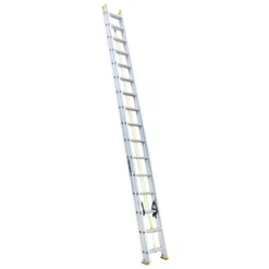 Louisville Ladder 32 Ft Aluminum Extension Ladder, Load Capacity 250 Lbs. Type I Duty Rating