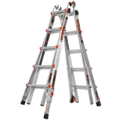 Little Giant Type 1A Multi-Position Aluminum Ladder - 22-ft Maximum Reach - 300 Lb Capacity
