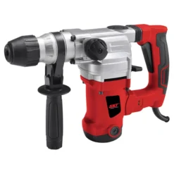 SKT Corded Hammer Drill - 10-Amp Motor - Oversized Trigger Lock - Variable Speed