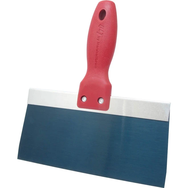 Blue Spring Steel Blade Taping Knife - 3" X 8" 1 Blue Spring Steel Blade Taping Knife - 3" X 8"