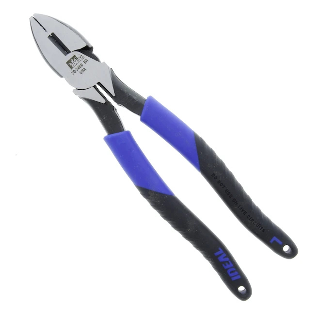 IDEAL 9-1/2 In. Linesman Pliers- Smart Grip 1 IDEAL 9-1/2 In. Linesman Pliers- Smart Grip