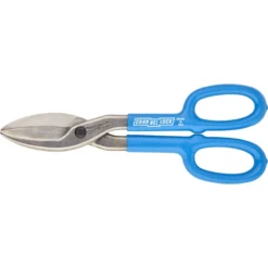 Channellock Snips - Straight Cut - 10-in - Blue