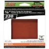 Gator Gatorpower Clamp-On Sandpaper - 4 1/2-in W X 5 1/2-in L - 220 Grit - Aluminum Oxide Abrasive - 25 Per Pack