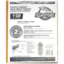 Gator Medium Premium Sandpaper 150 Grit - 120/Pack