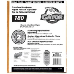 Gator Medium Premium Sandpaper 180 Grit - 120/Pack