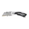 Lenox Multipurpose Utility Knife - 4-in - Aluminum And Rubber - Black And Silver