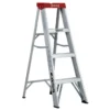 Eagle Stepladder - Load Capacity 200-lb - 4-ft H - Professional - Aluminum