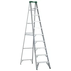 Eagle Stepladder - Load Capacity 225-lb - 10-ft H - Professional - Aluminum