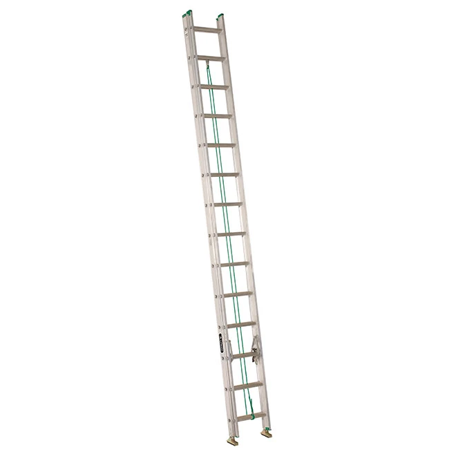 Eagle Extension Ladder - Aluminum - 28-ft H X 17 1/2-in W - 225-lb Load Capacity 1 Eagle Extension Ladder - Aluminum - 28-ft H X 17 1/2-in W - 225-lb Load Capacity