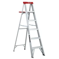 Eagle Stepladder - Load Capacity 200-lb - 6-ft H - Residential - Aluminum