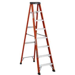 Eagle Stepladder - Professional - 7 Steps - 300-lb Capacity - Industrial - Fibreglass - 8-ft H X 25-in W