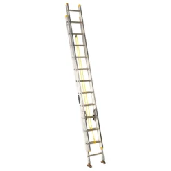 Eagle Extension Ladder - 250-lb Load Capacity - Industrial Aluminum - 24-ft H X 18 1/2-in W