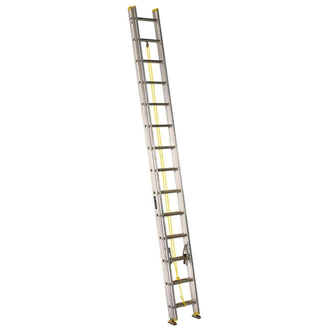 Eagle Aluminum Extension Ladder - Gravity-Fed Locks - Slip Resistant - 28-ft H X 17-in W 1 Eagle Aluminum Extension Ladder - Gravity-Fed Locks - Slip Resistant - 28-ft H X 17-in W