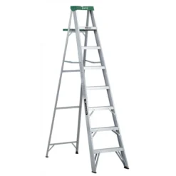 Eagle Stepladder - Professional - 7-Steps - 225-lb Capacity - Aluminum - 8-ft H X 25 1/2-in W